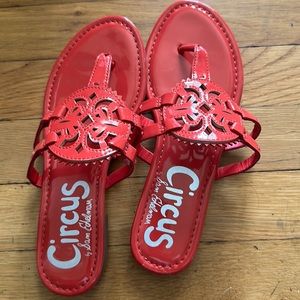 Circus by Sam Edelman red sandals size 6.5W like new